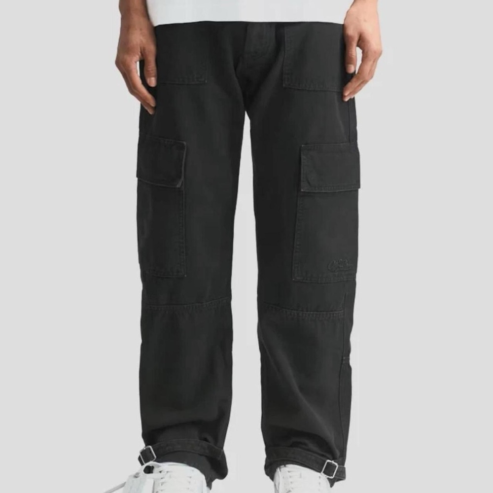 Off-White Wave Off Canvas Cargo Pants